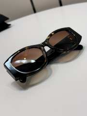Uubags Chanel Oval Sunglasses Tortoise & Black A71618 - 4