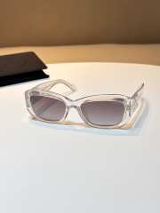 Uubags Chanel Rectangular Sunglasses White 5493 - 6