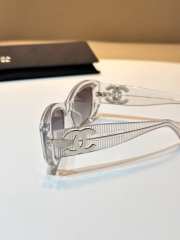 Uubags Chanel Rectangular Sunglasses White 5493 - 3