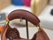 Uubags Chloe Summer Banana Hobo Raffia Bag In Brown 36x21.5x2cm - 6