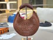 Uubags Chloe Summer Banana Hobo Raffia Bag In Brown 36x21.5x2cm - 2