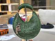 Uubags Chloe Summer Banana Hobo Raffia Bag In Green 36x21.5x2cm - 1