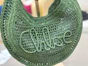 Uubags Chloe Summer Banana Hobo Raffia Bag In Green 36x21.5x2cm - 5