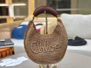 Uubags Chloe Summer Banana Hobo Raffia Bag In Light Brown 36x21.5x2cm - 6