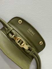Uubags Loewe medium Madrid bag in olive supple calfskin 29x11x23cm - 2