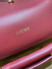 Uubags Loewe medium Madrid bag in burnt red supple calfskin 29x11x23cm - 6