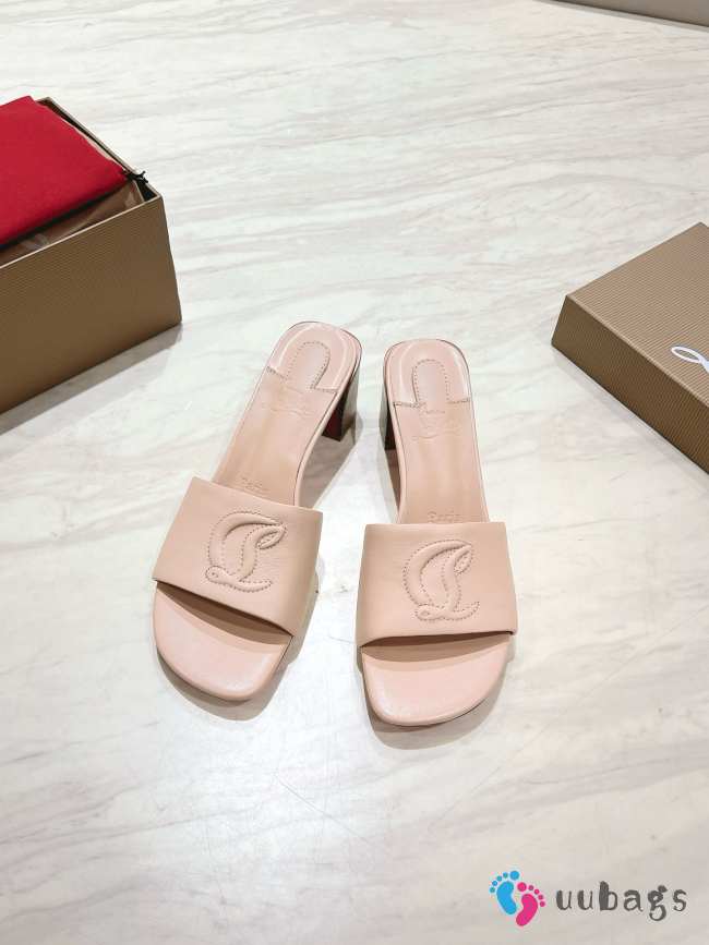 Uubags Louboutin So CL Mule 5cm Mules Sandals In Calf Leather 03 - 1