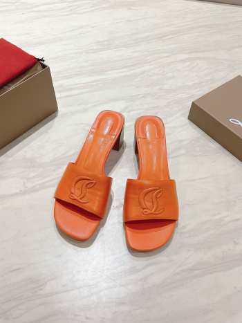 Uubags Louboutin So CL Mule 5cm Mules Sandals In Calf Leather 05