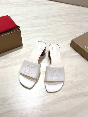 Uubags Louboutin So CL Mule 5cm Mules Sandals In Calf Leather 06