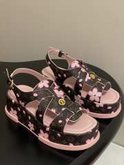 Uubags Louis Vuitton LV x TM LV Sunset Sandal Brown  - 1