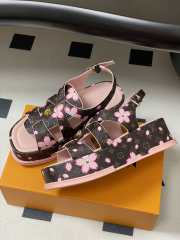 Uubags Louis Vuitton LV x TM LV Sunset Sandal Brown  - 2