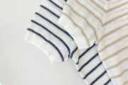 Uubags Miu Miu striped knit polo shirt  - 5