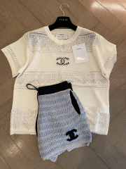 Uubags Chanel Cashmere top in white - 4