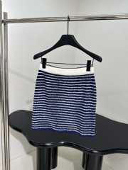 Uubags Miu Miu set knitted striped in blue - 2
