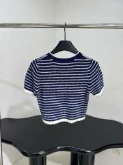 Uubags Miu Miu set knitted striped in blue - 3