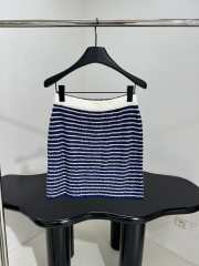 Uubags Miu Miu set knitted striped in blue - 4