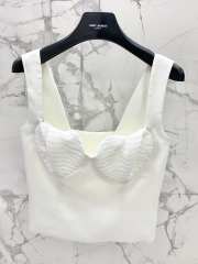 Uubags YSL heart short shirt with long skirt white - 2