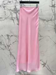 Uubags YSL heart short shirt with long skirt pink - 4