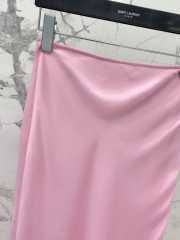 Uubags YSL heart short shirt with long skirt pink - 3