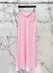 Uubags YSL heart short shirt with long skirt pink - 2