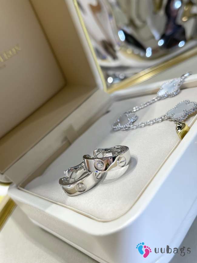 Uubags Cartier silver rings - 1