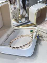 Uubags Chaumet Bee My Love Half Pavé Diamond Bracelet 18K Rose Gold - 1