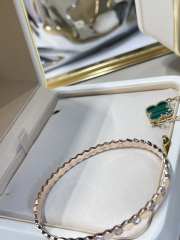 Uubags Chaumet Bee My Love Half Pavé Diamond Bracelet 18K Rose Gold - 2