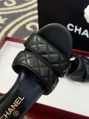 Uubags Chanel Lambskin Mules In Black 5cm - 6