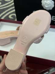 Uubags Chanel Lambskin Mules In Pink 5cm - 5
