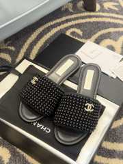 Uubags Chanel flip flop in black  - 1