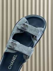 Uubags Chanel Mules Denim Blue - 4