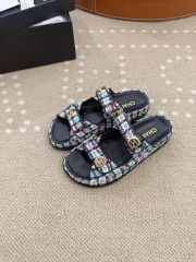 Uubags Chanel Sandals Tweed  - 3