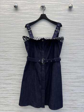 Uubags Dior Denim Dress 