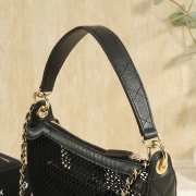 Uubags Chanel Clutch with Chain Mesh, Shiny Lambskin & Gold-Tone Metal In Black 15x22x6cm - 6