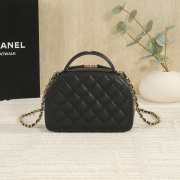 Uubags Chanel Bowling 25C Bag In Black 18x16x6cm - 6