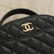 Uubags Chanel Bowling 25C Bag In Black 18x16x6cm - 4