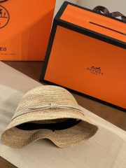 Uubags Hermes bucket raffia hat 03 - 5