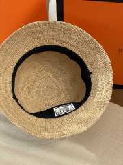 Uubags Hermes bucket raffia hat 03 - 3