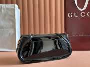 Uubags Gucci Blondie medium shoulder bag in black 29.5x12.5x7cm - 3