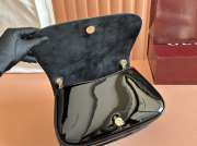 Uubags Gucci Blondie small shoulder bag in black 26.5x16.5x8.5cm - 3