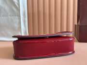 Uubags Gucci Blondie small shoulder bag in red 21.5x11x8cm - 5