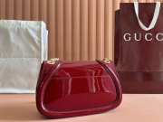 Uubags Gucci Blondie small shoulder bag in red 21.5x11x8cm - 2