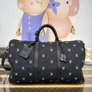 Uubags Louis Vuitton M13966 Keepall Bandoulière blue with gradient effect bag 50x29x23cm - 1