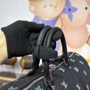 Uubags Louis Vuitton M13966 Keepall Bandoulière blue with gradient effect bag 50x29x23cm - 5
