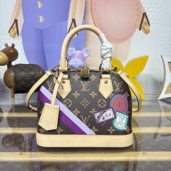 Uubags Louis Vuitton P01917 Alma BB Mon Monogram Bag 23.5x17.5x11.5cm