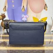 Uubags Louis Vuitton M14341 Twist MM Slim Bag In Navy 23x16x8cm - 5