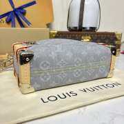 Uubags Louis Vuitton M13285 Side Trunk MM bag silver effect gray 23.5x16x8.5cm - 5