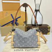 Uubags Louis Vuitton M13285 Side Trunk MM bag silver effect gray 23.5x16x8.5cm - 4
