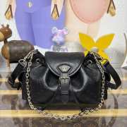 Uubags Louis Vuitton M25554 Odyssey Bag In Black 27x17x12cm - 1