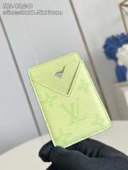 Uubags Louis Vuitton M14120 Porte-Cartes Magnet Card Holder In Lemon Yellow 6.5x9.5x0.5 cm - 4